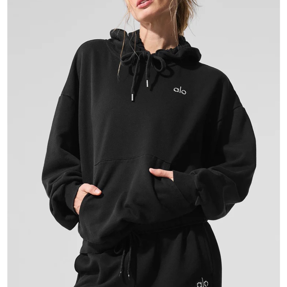 Alo Black Hoodie